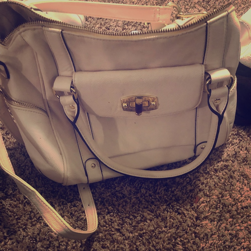 Merona White Purse